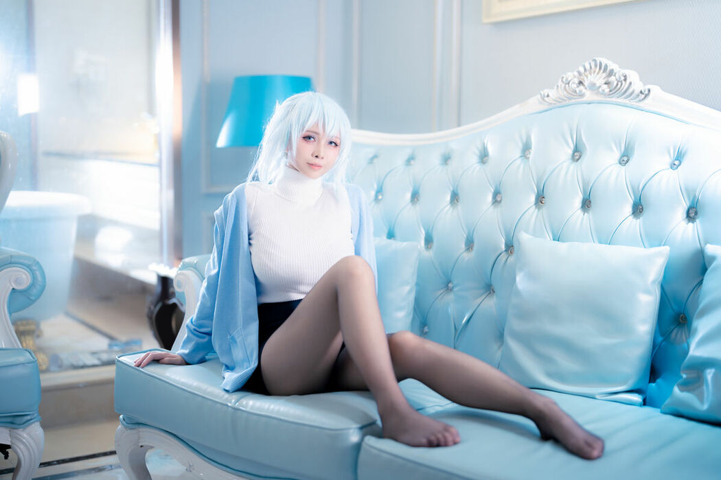 Coser@上杉绘梨落 – 雪女 (49P)
