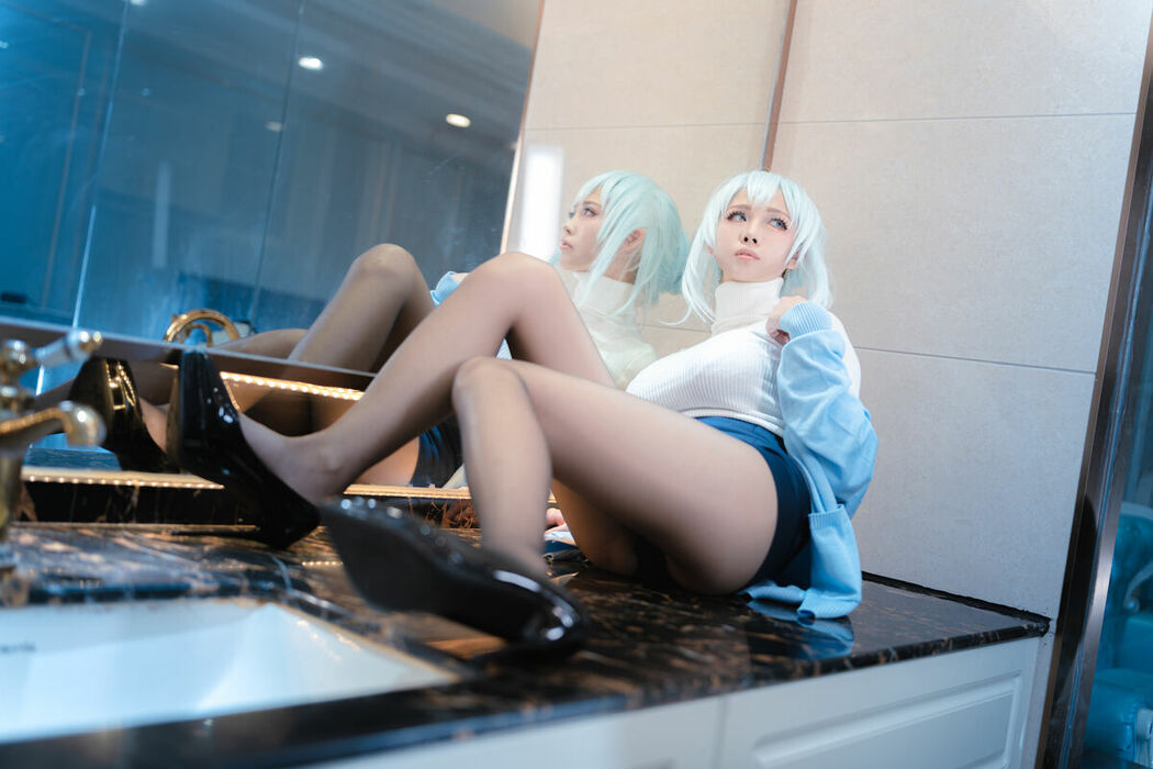 Coser@上杉绘梨落 – 雪女 (49P)