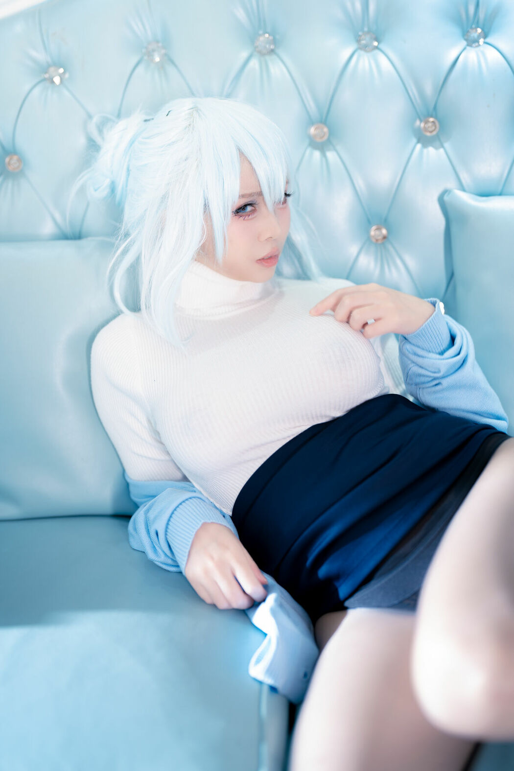 Coser@上杉绘梨落 – 雪女 (49P)
