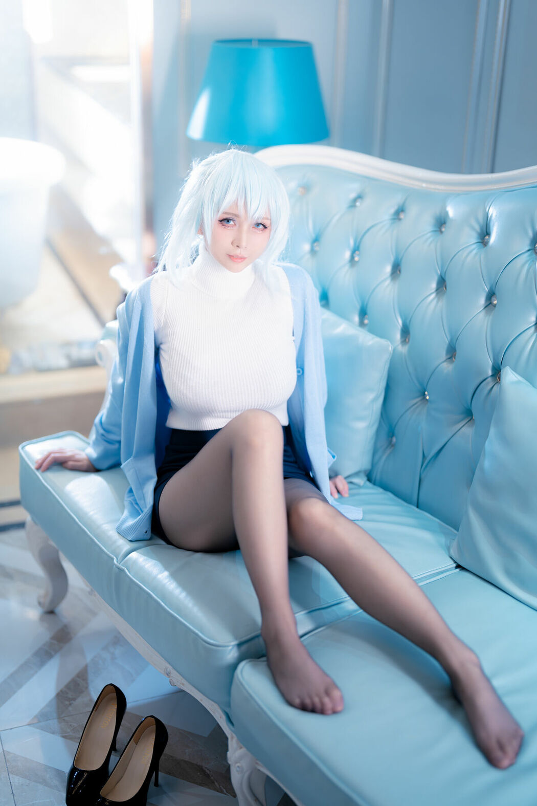 Coser@上杉绘梨落 – 雪女 (49P)