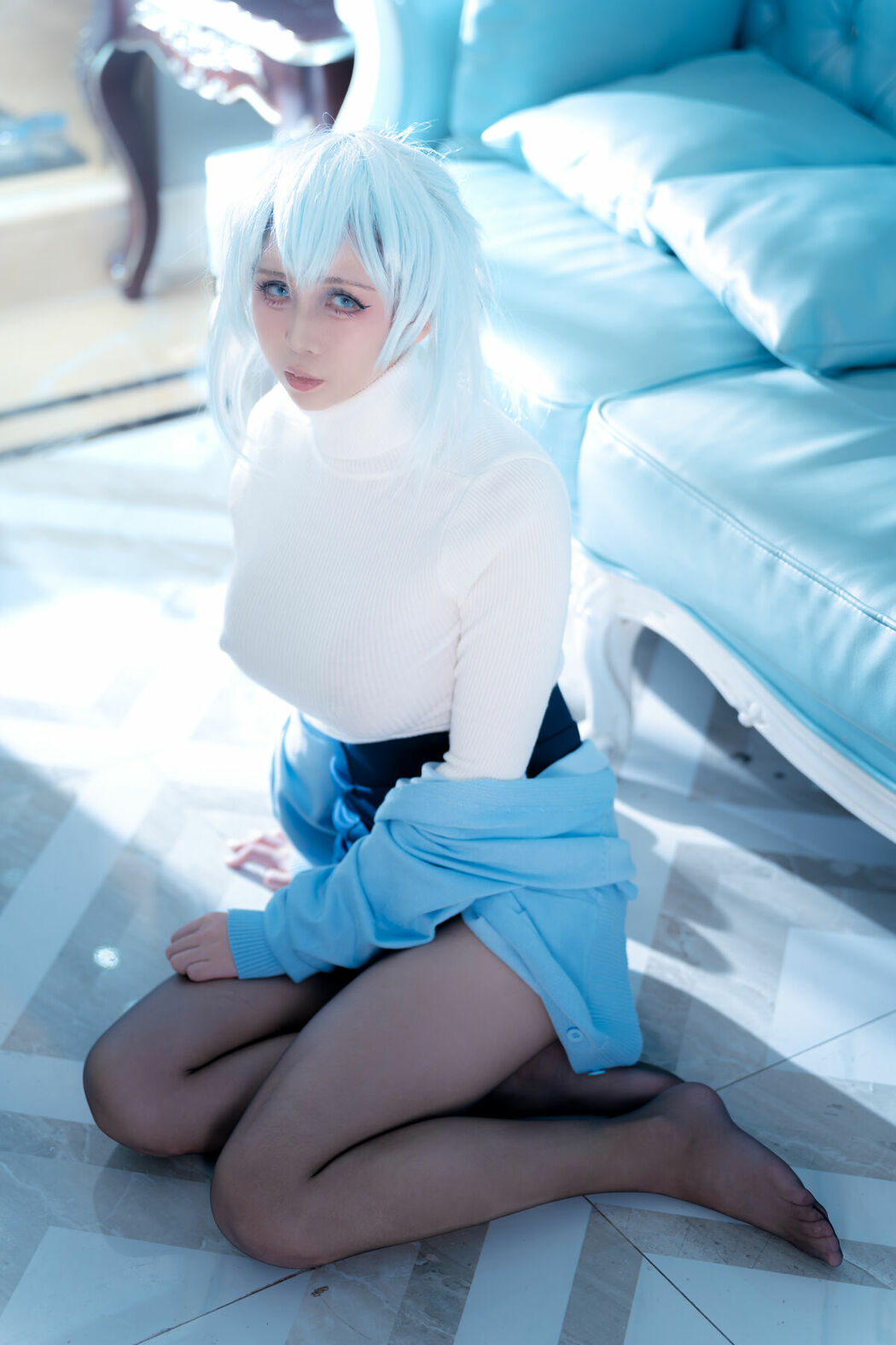 Coser@上杉绘梨落 – 雪女 (49P)