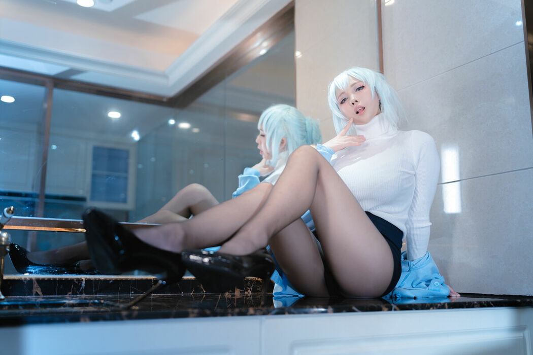 Coser@上杉绘梨落 – 雪女 (49P)