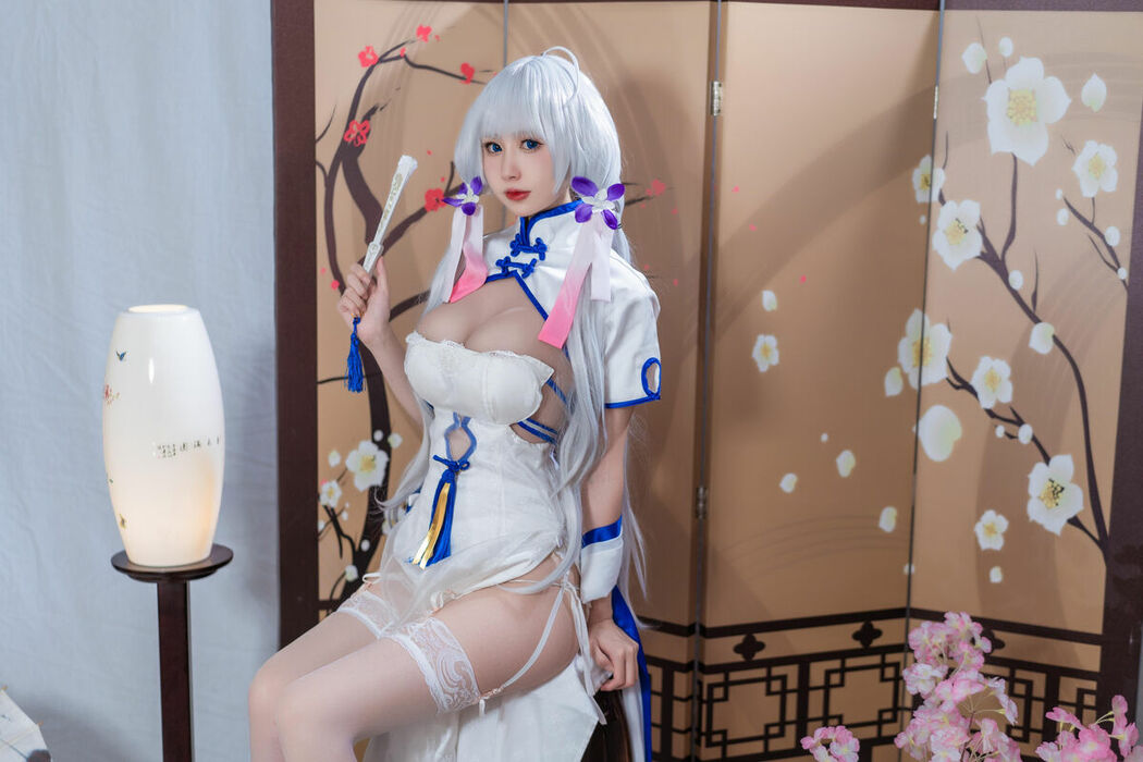 Coser@西园寺南歌 – 碧蓝航线 光辉旗袍 (25P)