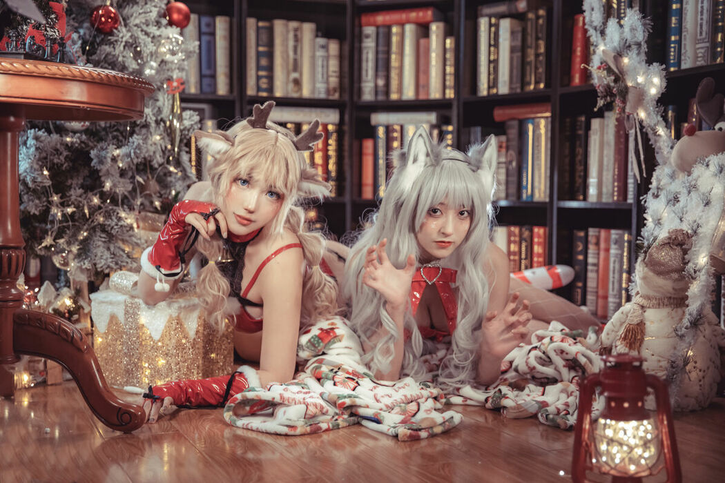 Coser@刺青Poi And 冬马路纱 – 驯鹿与狼 (41P)