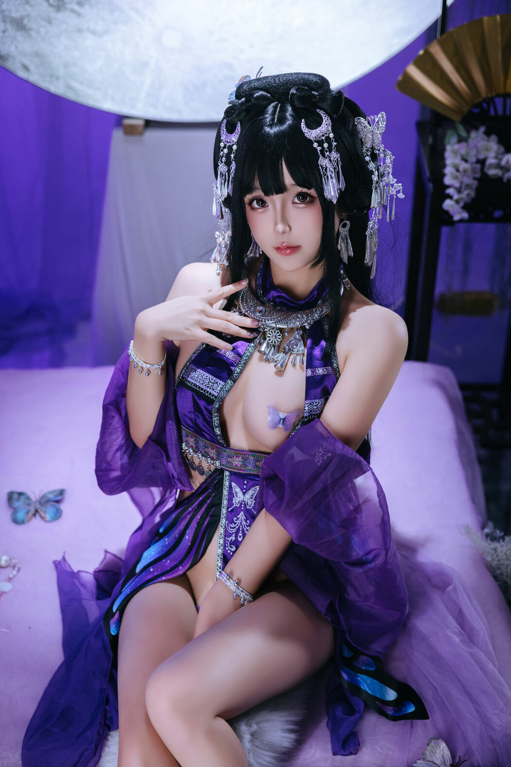 Coser@日奈娇 – 苗疆巫女 Part02 (51P)