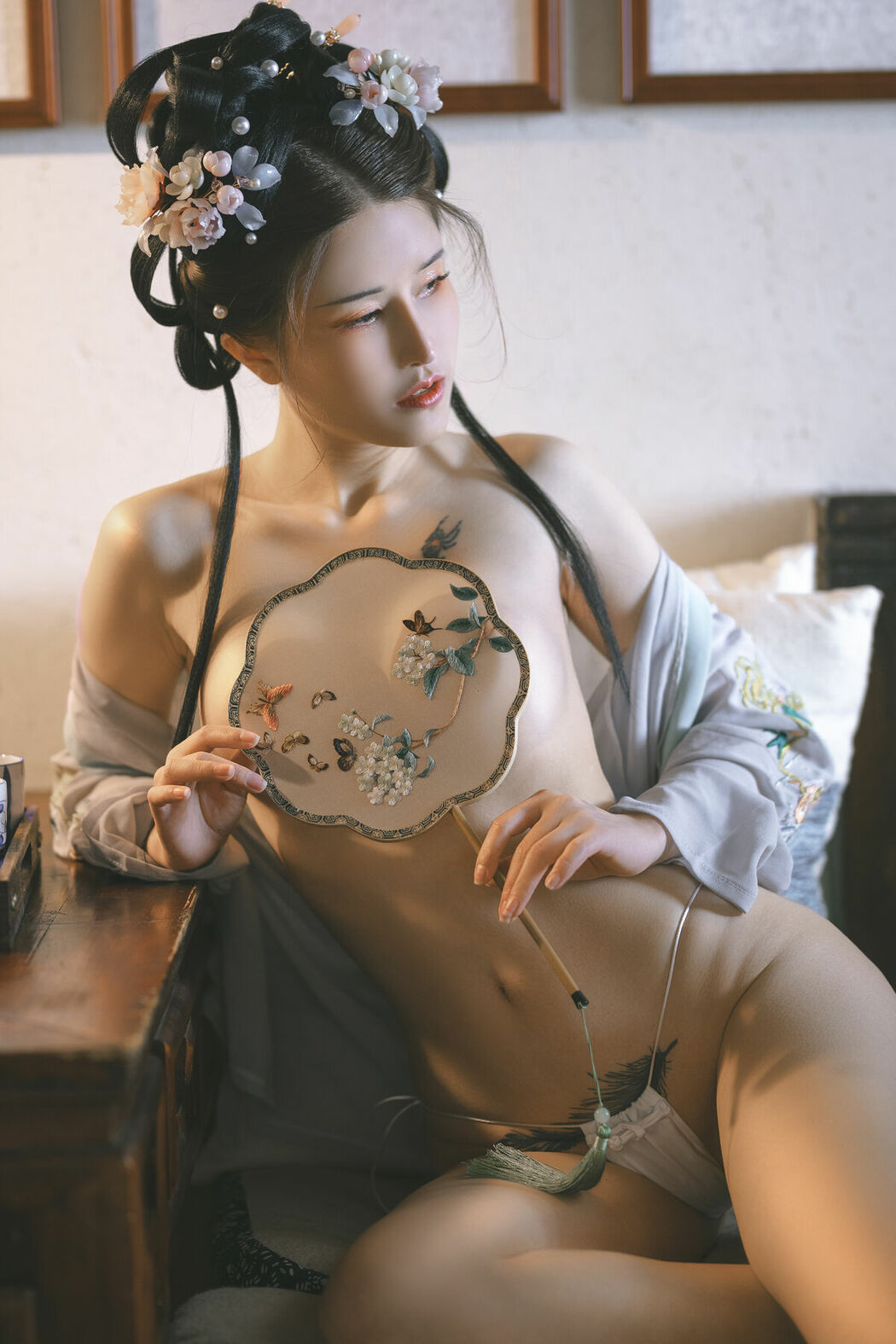 Coser@鹿八岁 – 花想容 (61P)