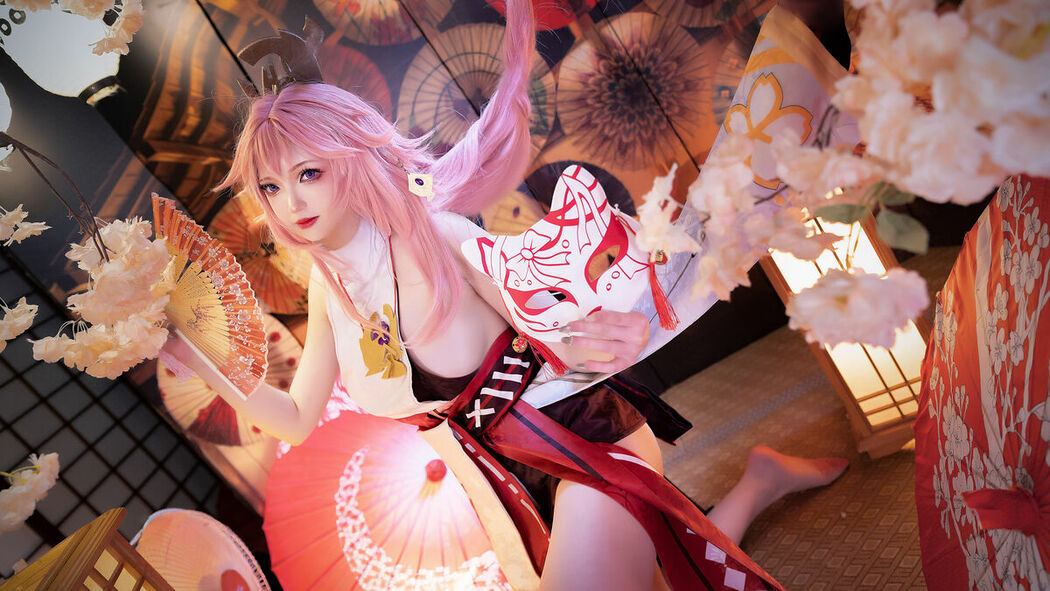 Coser@雪晴Astra – 原神 八重神子 (61P)