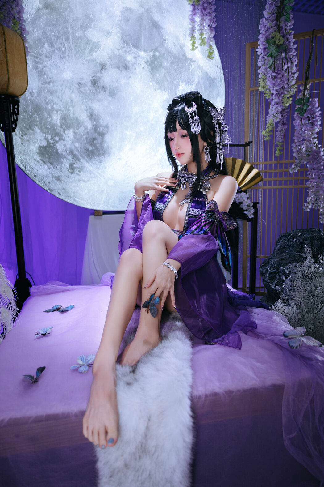 Coser@日奈娇 – 苗疆巫女 Part02 (51P)
