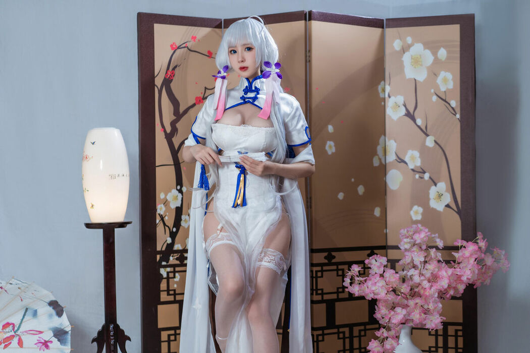 Coser@西园寺南歌 – 碧蓝航线 光辉旗袍 (25P)