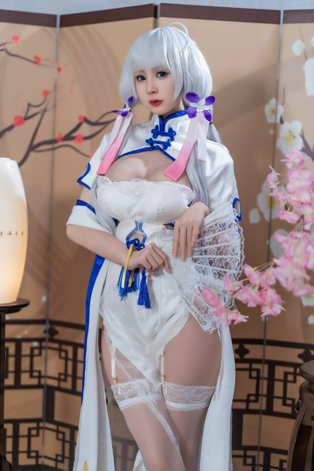 Coser@西园寺南歌 – 碧蓝航线 光辉旗袍 (25P)
