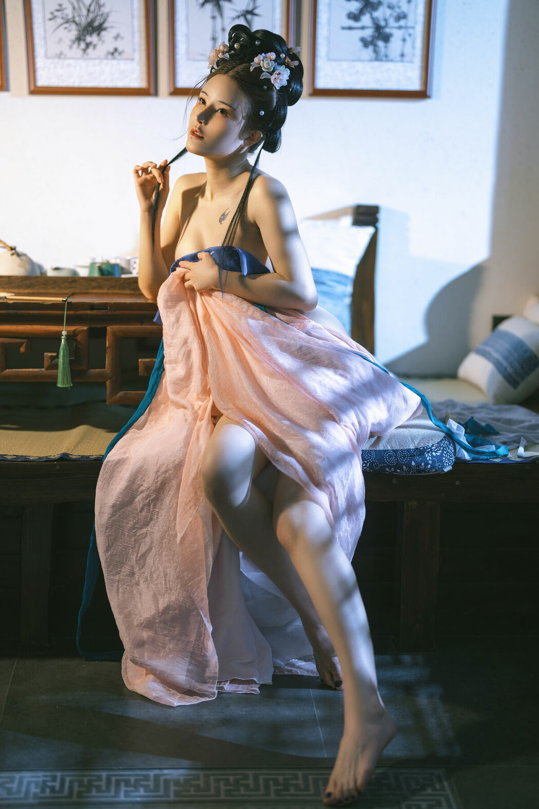 Coser@鹿八岁 – 花想容 (61P)