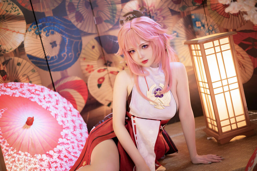 Coser@雪晴Astra – 原神 八重神子 (61P)