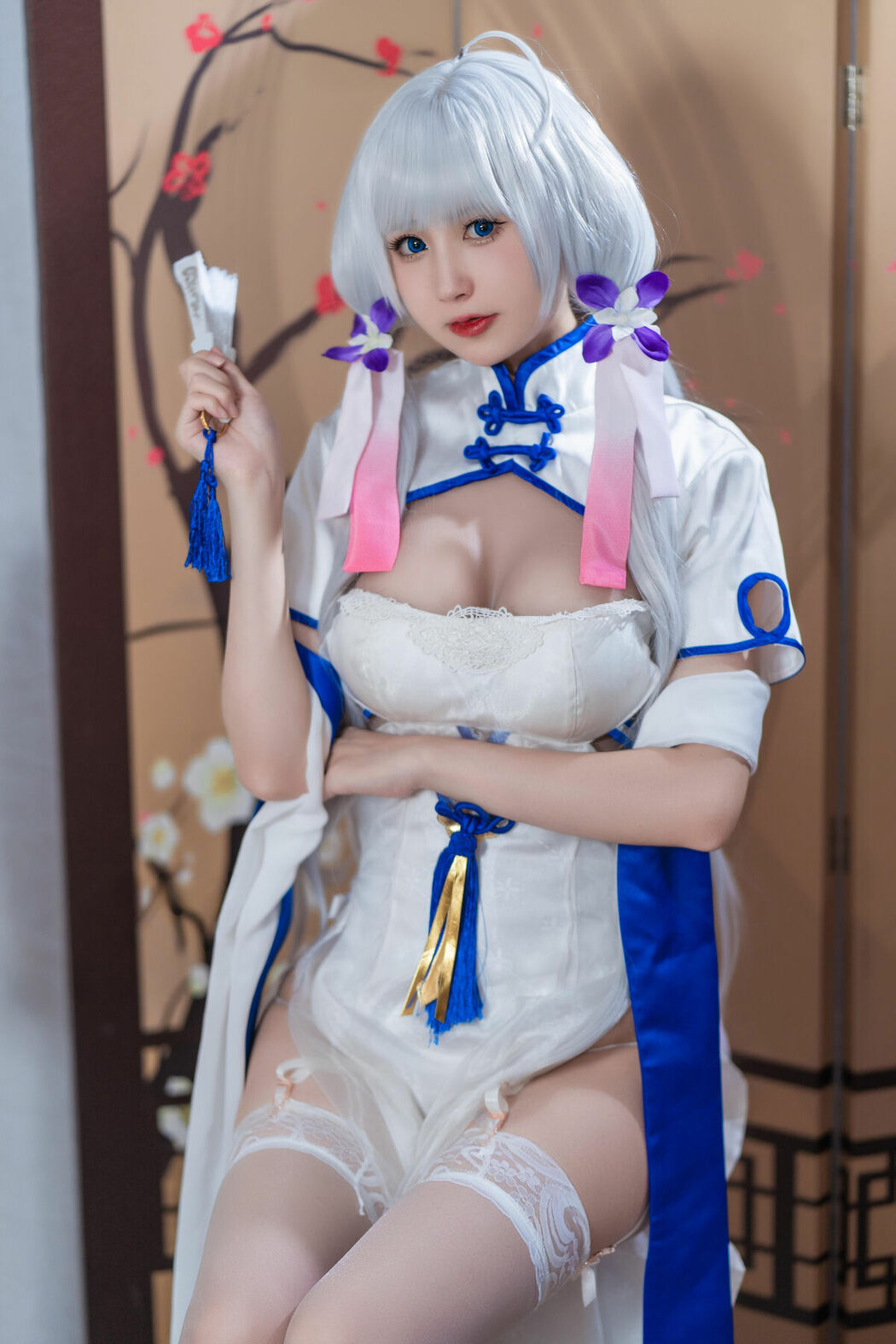 Coser@西园寺南歌 – 碧蓝航线 光辉旗袍 (25P)