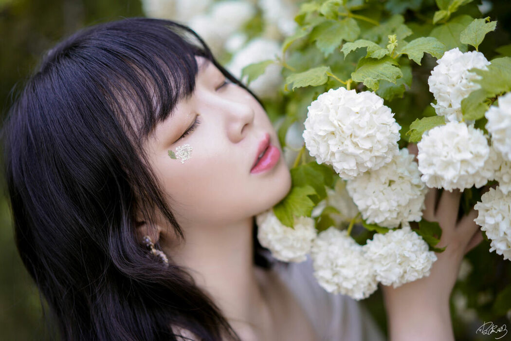 Coser@皮皮奶可可爱了啦 – 绣球花 (37P)