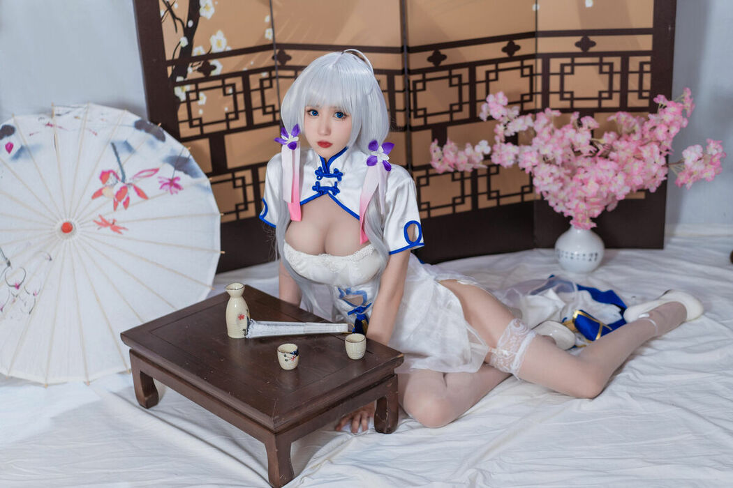 Coser@西园寺南歌 – 碧蓝航线 光辉旗袍 (25P)