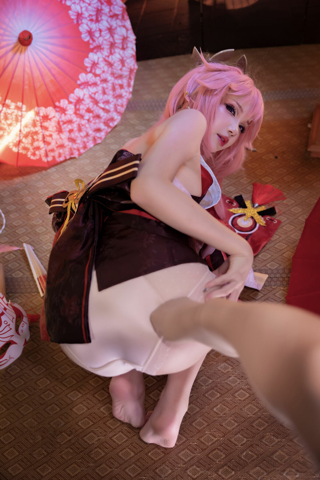 Coser@雪晴Astra – 原神 八重神子 (61P)