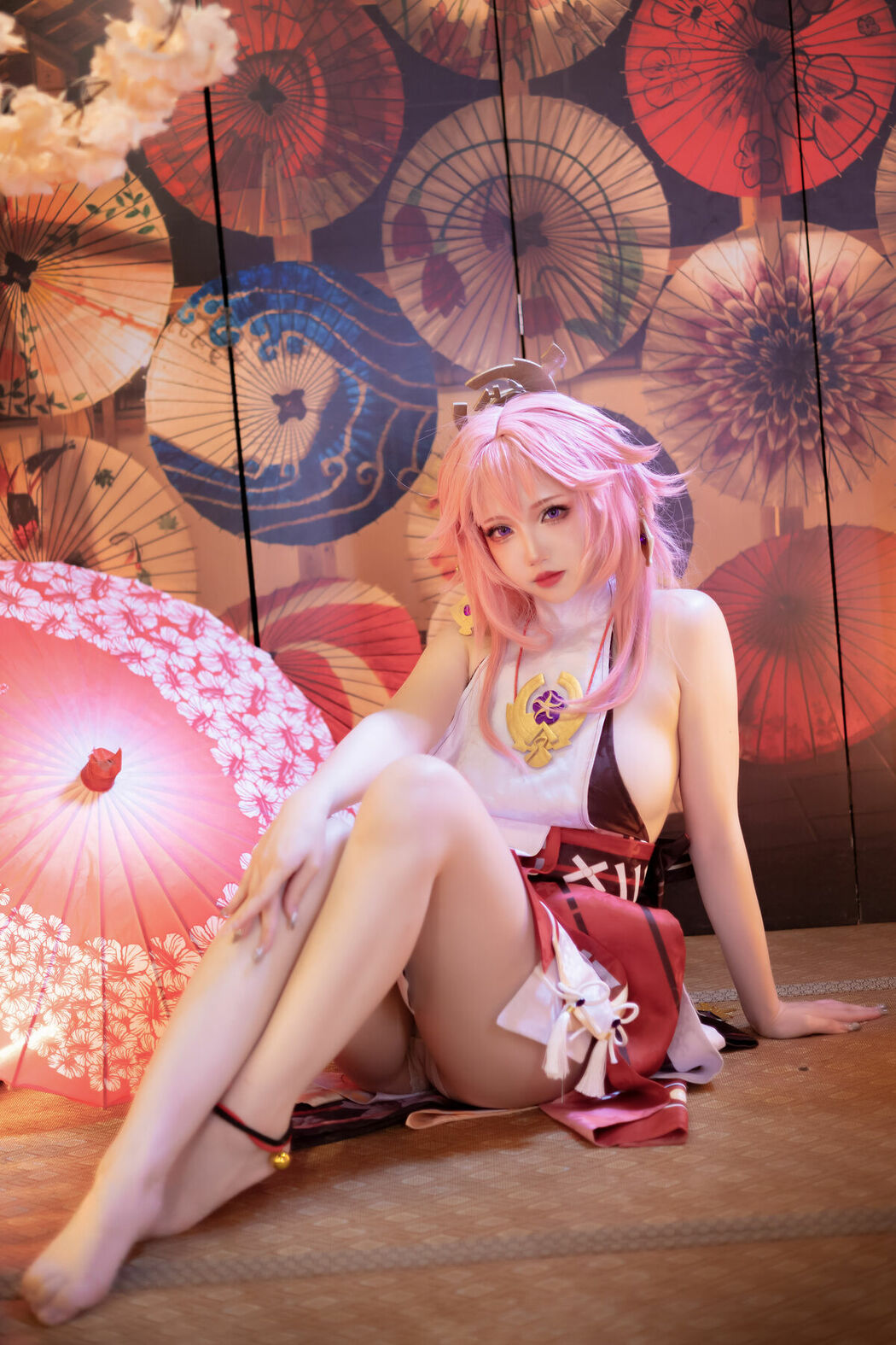 Coser@雪晴Astra – 原神 八重神子 (61P)