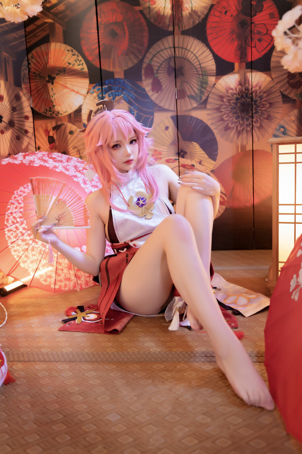 Coser@雪晴Astra – 原神 八重神子 (61P)