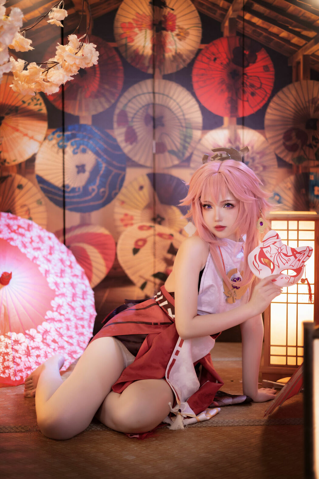 Coser@雪晴Astra – 原神 八重神子 (61P)
