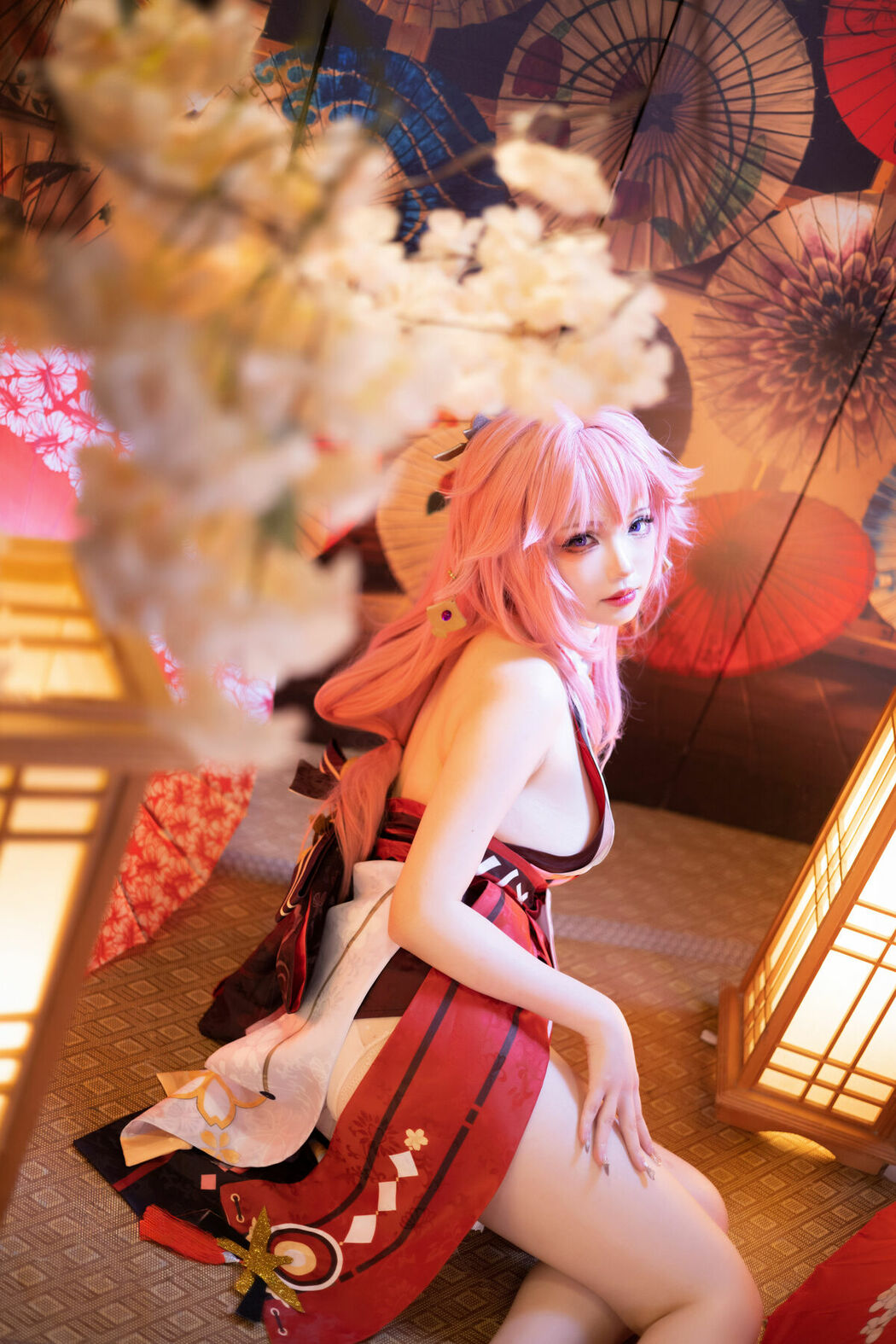Coser@雪晴Astra – 原神 八重神子 (61P)