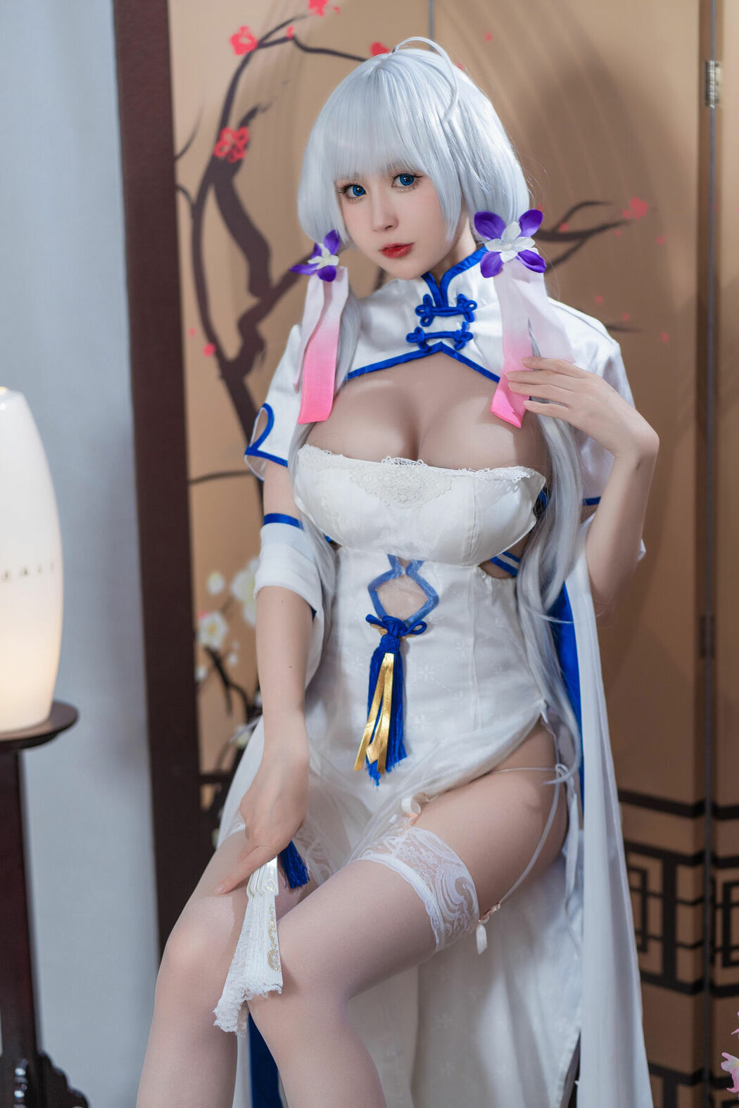 Coser@西园寺南歌 – 碧蓝航线 光辉旗袍 (25P)