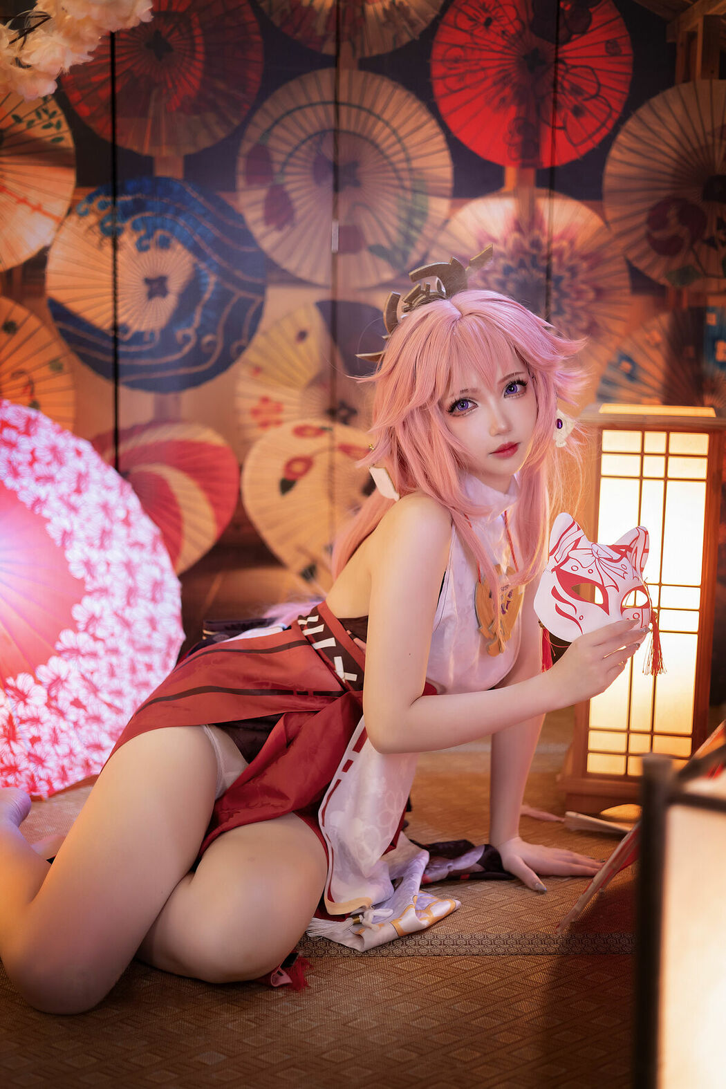 Coser@雪晴Astra – 原神 八重神子 (61P)