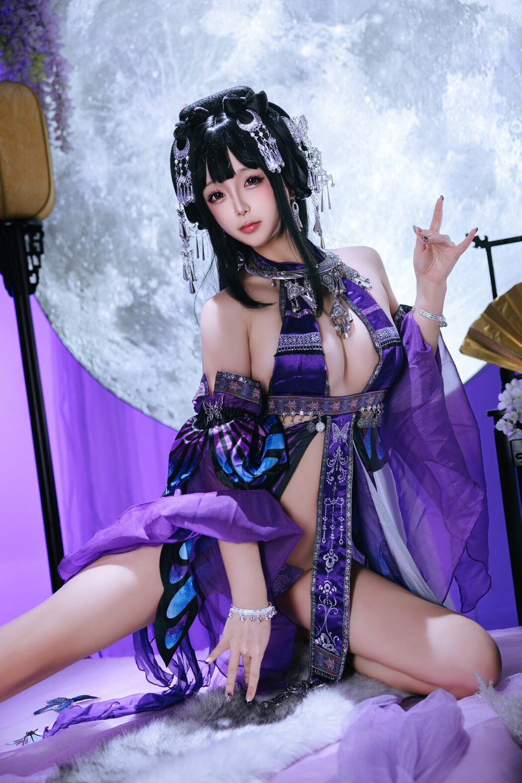 Coser@日奈娇 – 苗疆巫女 Part02 (51P)