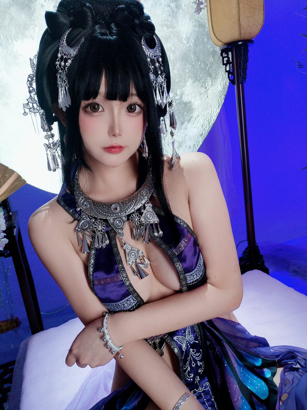 Coser@日奈娇 – 苗疆巫女 Part02 (51P)