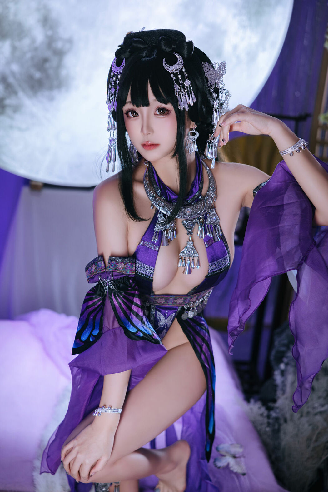 Coser@日奈娇 – 苗疆巫女 Part02 (51P)