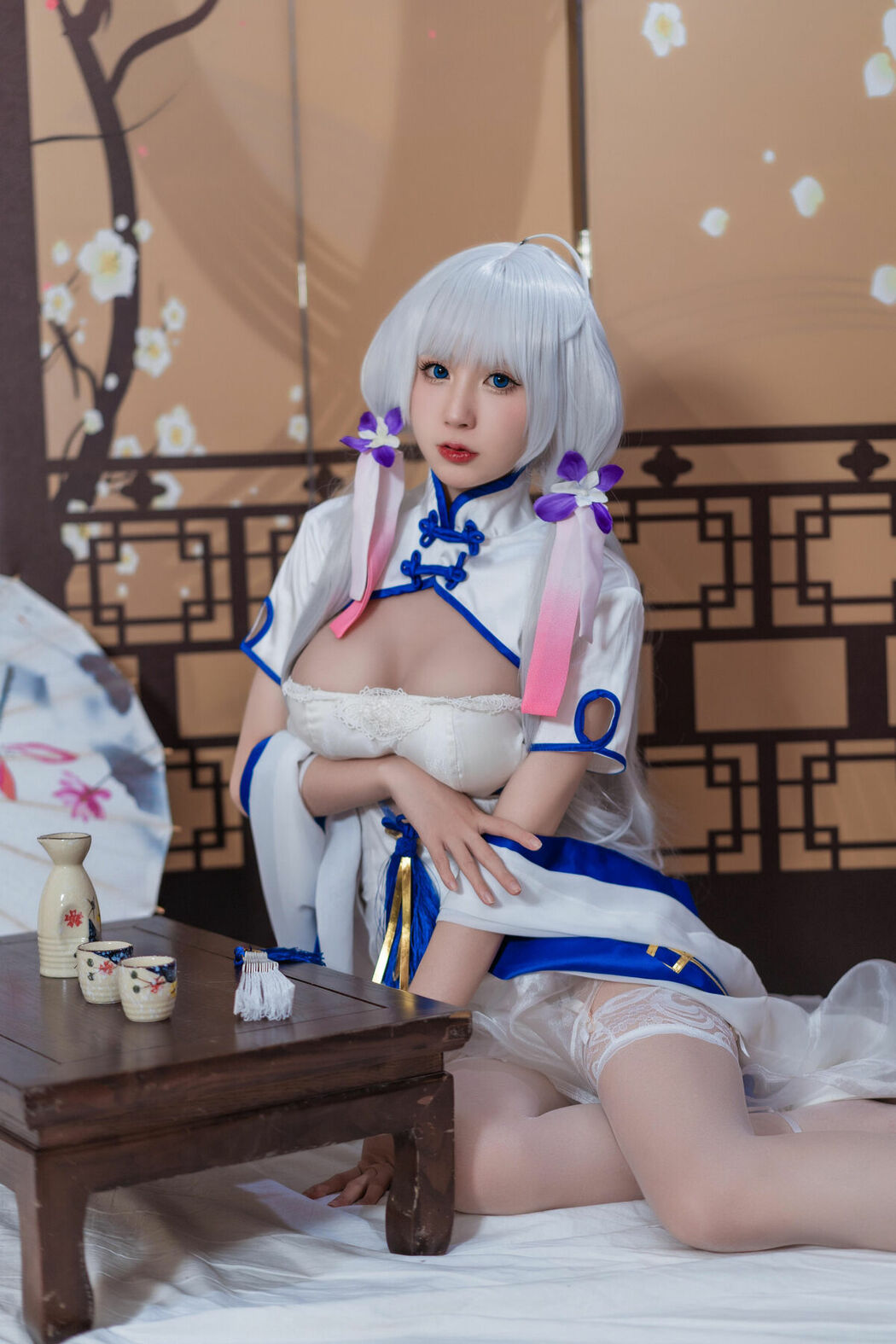 Coser@西园寺南歌 – 碧蓝航线 光辉旗袍 (25P)