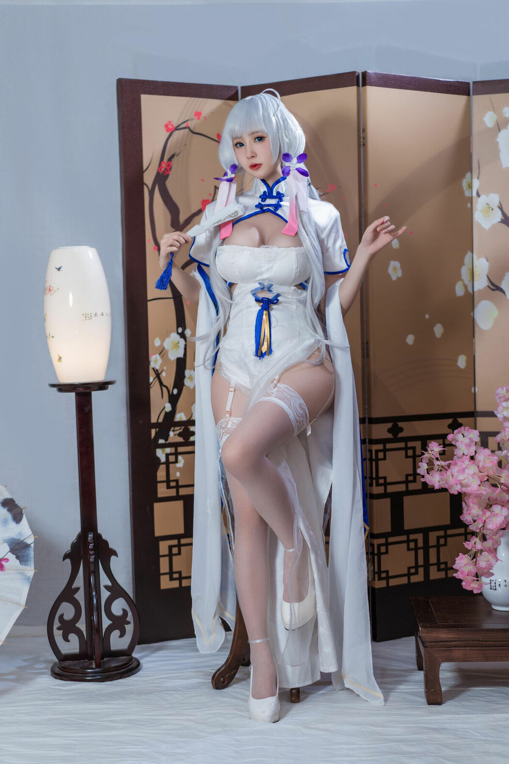 Coser@西园寺南歌 – 碧蓝航线 光辉旗袍 (25P)