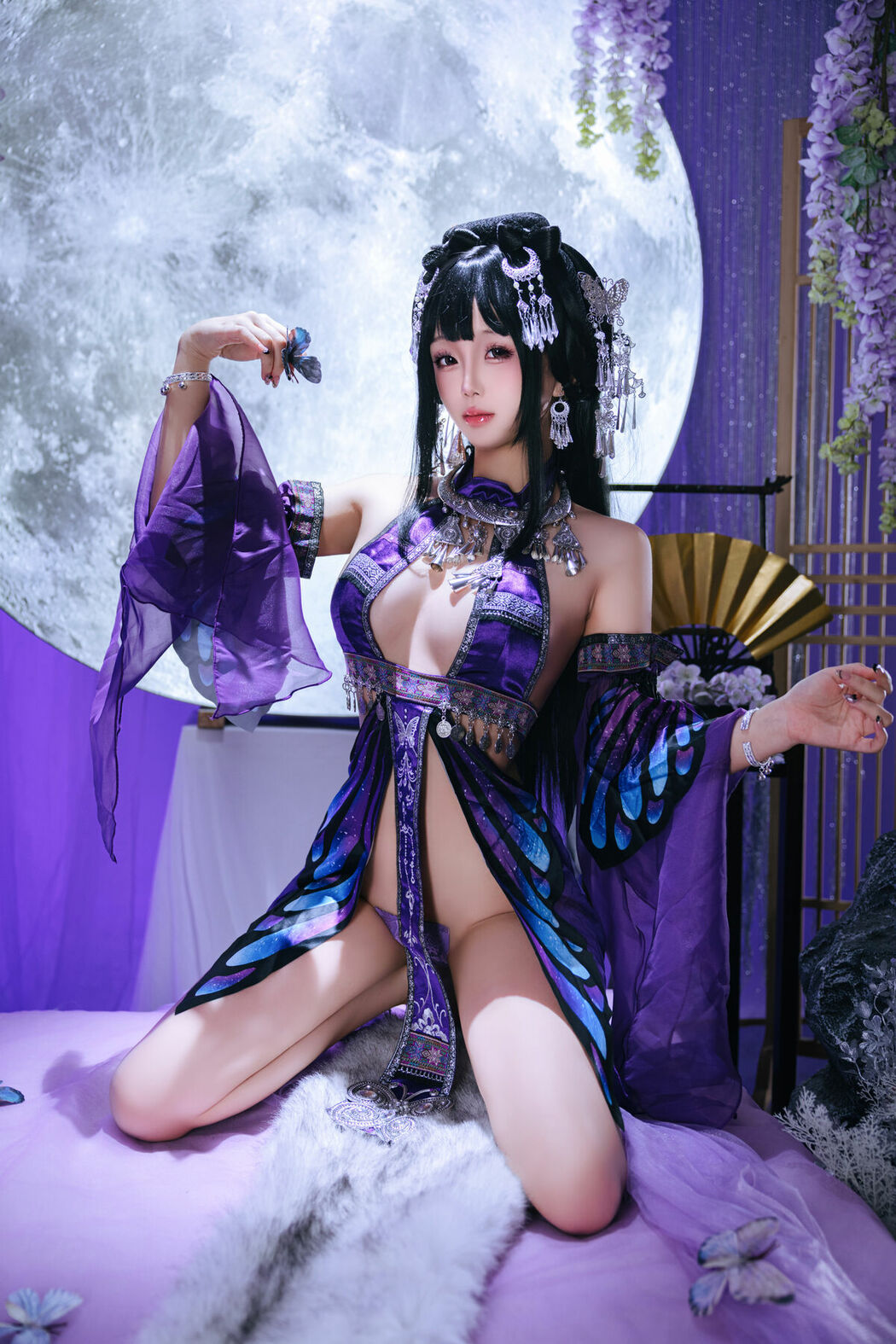 Coser@日奈娇 – 苗疆巫女 Part03 (51P)