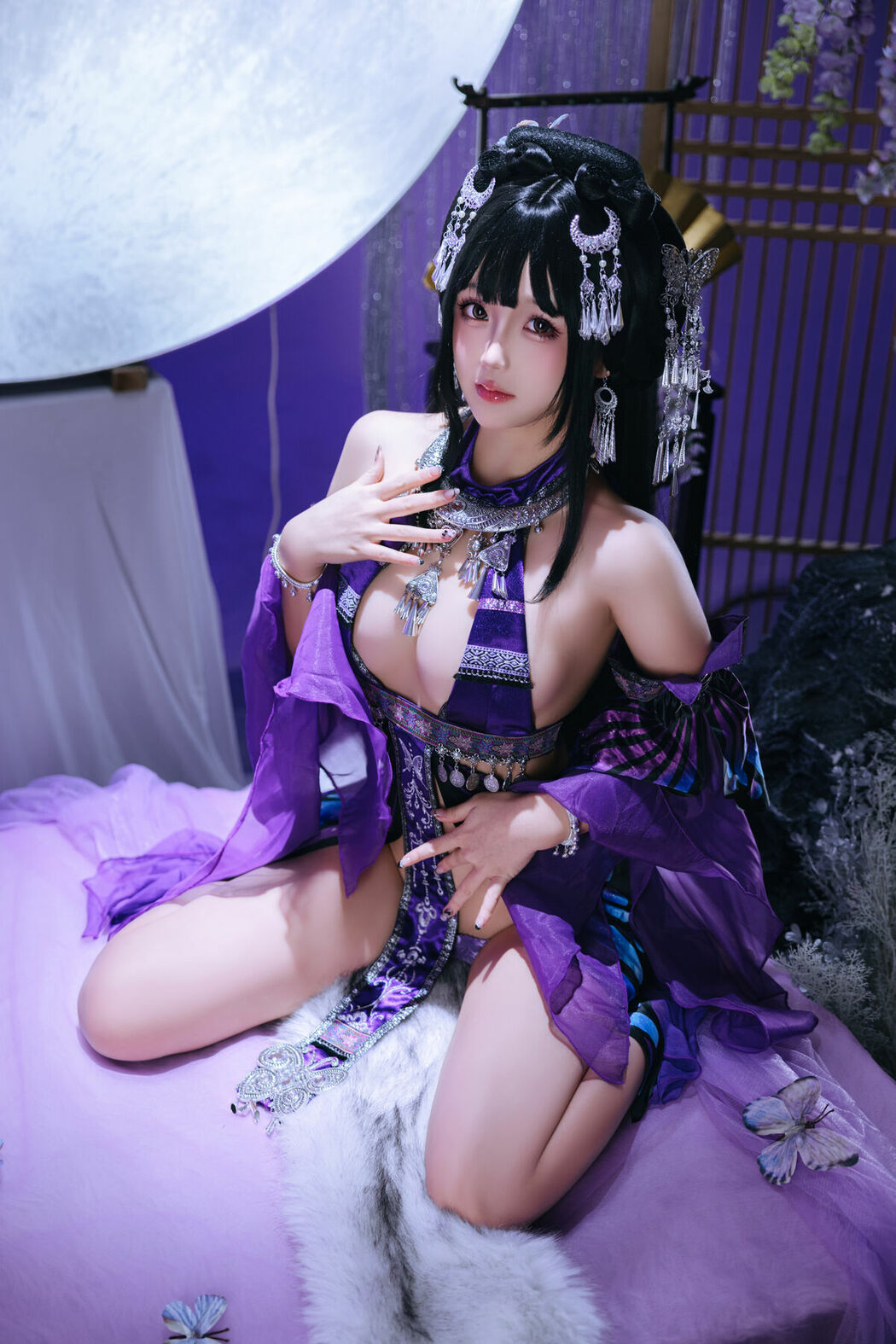 Coser@日奈娇 – 苗疆巫女 Part01 (51P – 5V)