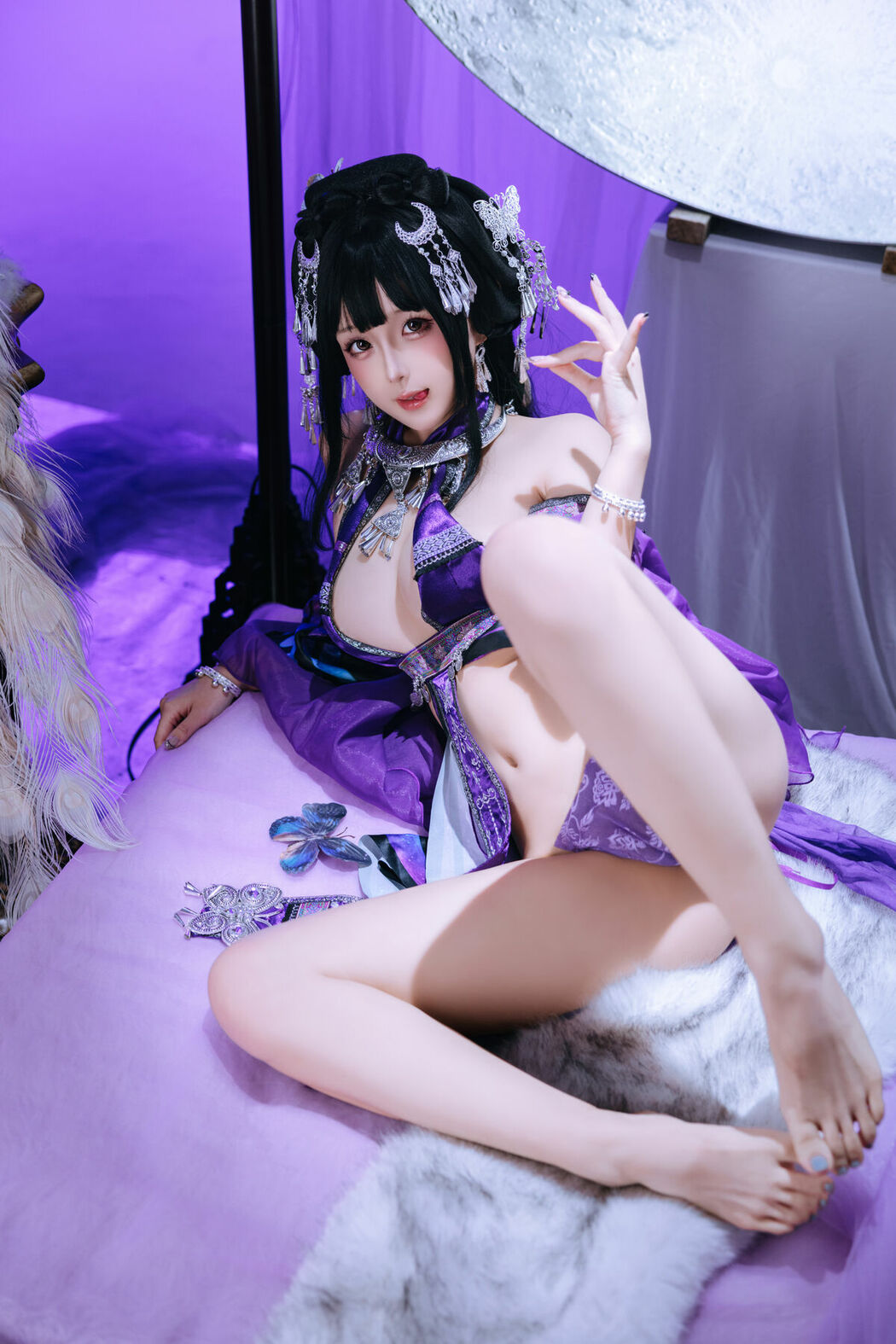 Coser@日奈娇 – 苗疆巫女 Part02 (51P)