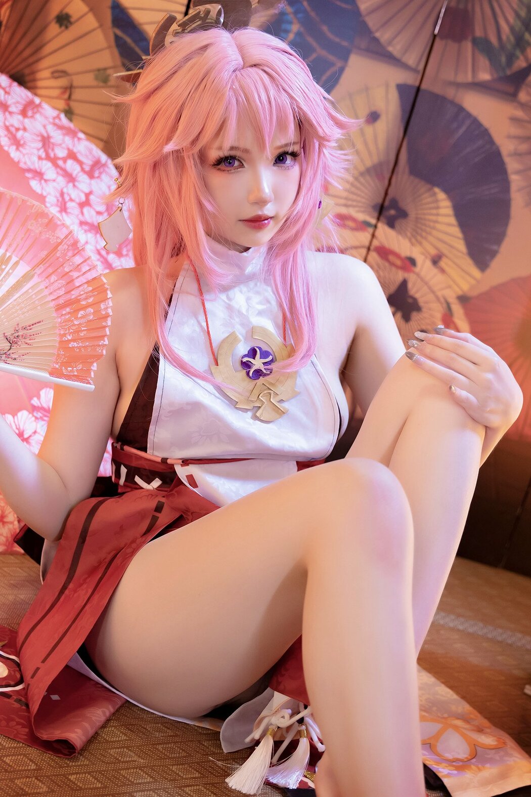 Coser@雪晴Astra – 原神 八重神子 (61P) Cover Photo