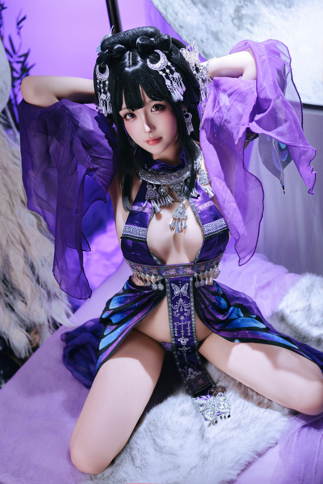 Coser@日奈娇 – 苗疆巫女 Part02 (51P)