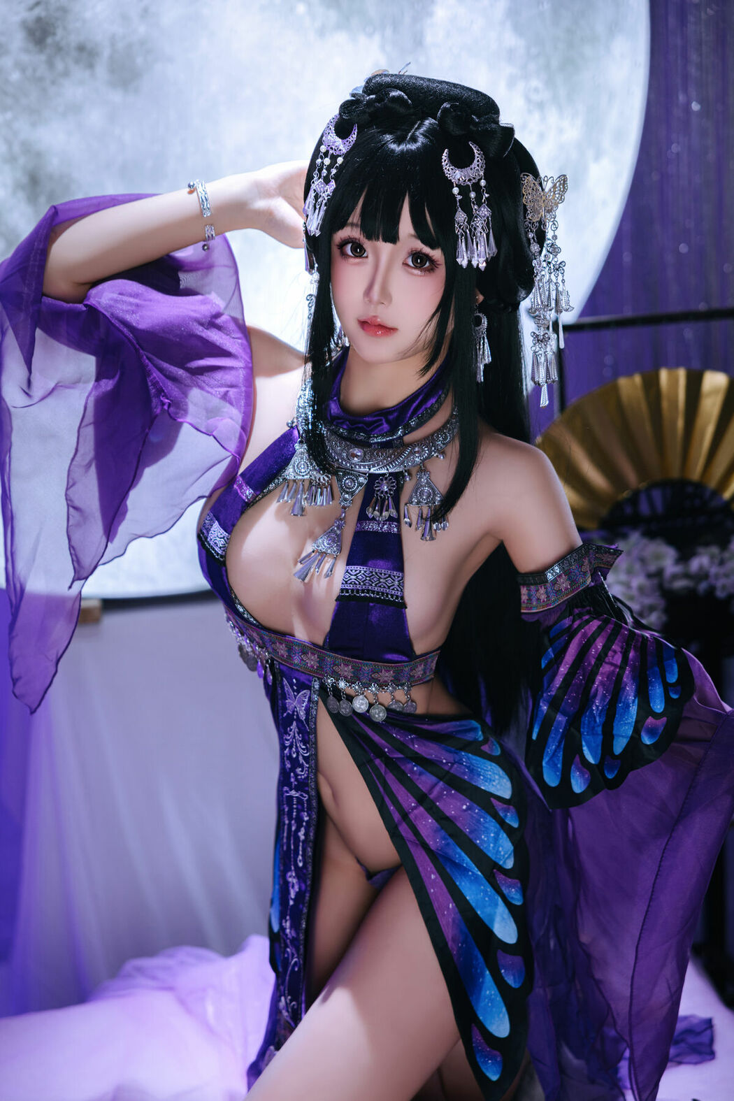 Coser@日奈娇 – 苗疆巫女 Part03 (51P)