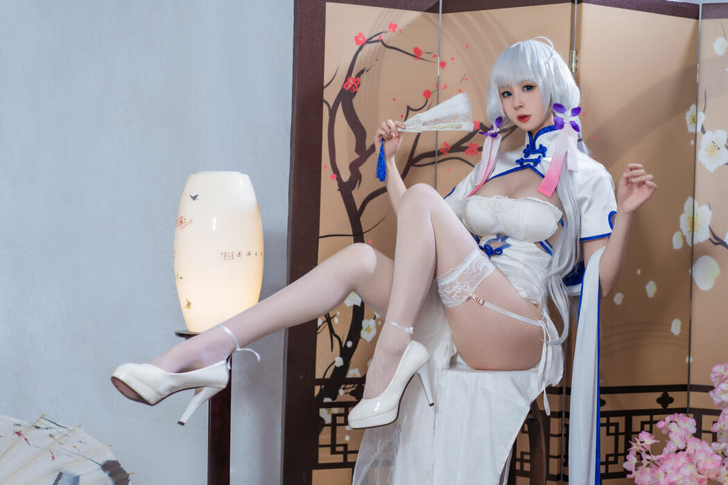 Coser@西园寺南歌 – 碧蓝航线 光辉旗袍 (25P)