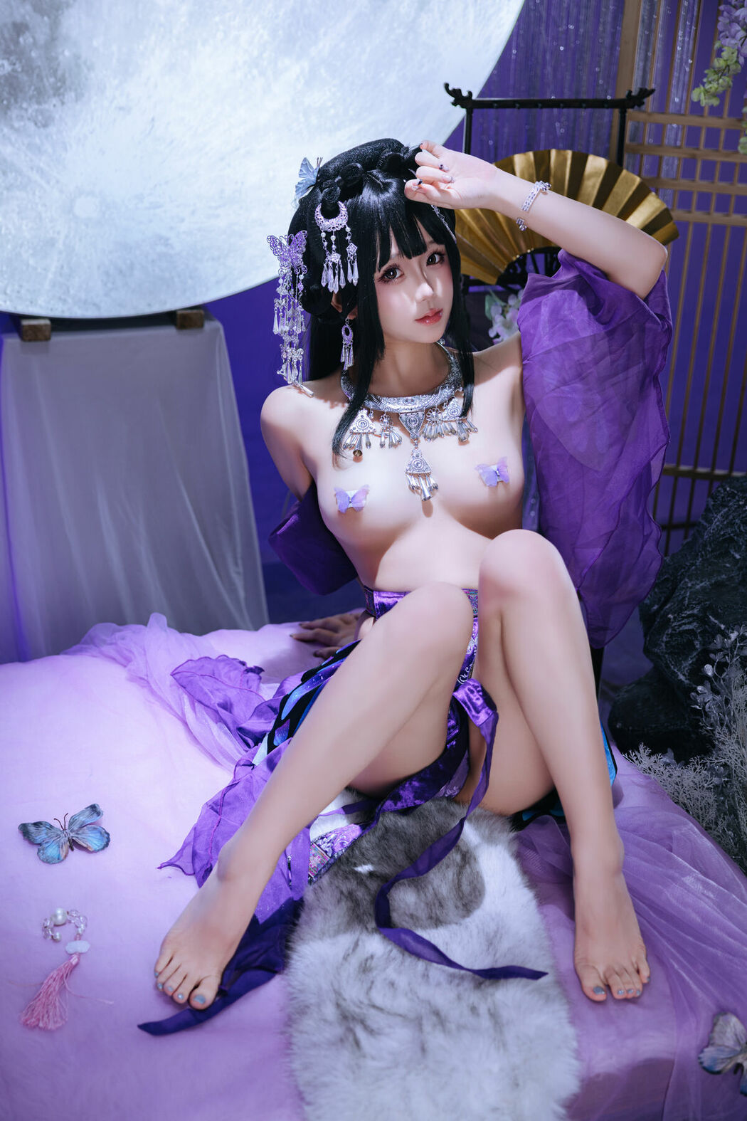 Coser@日奈娇 – 苗疆巫女 Part02 (51P)