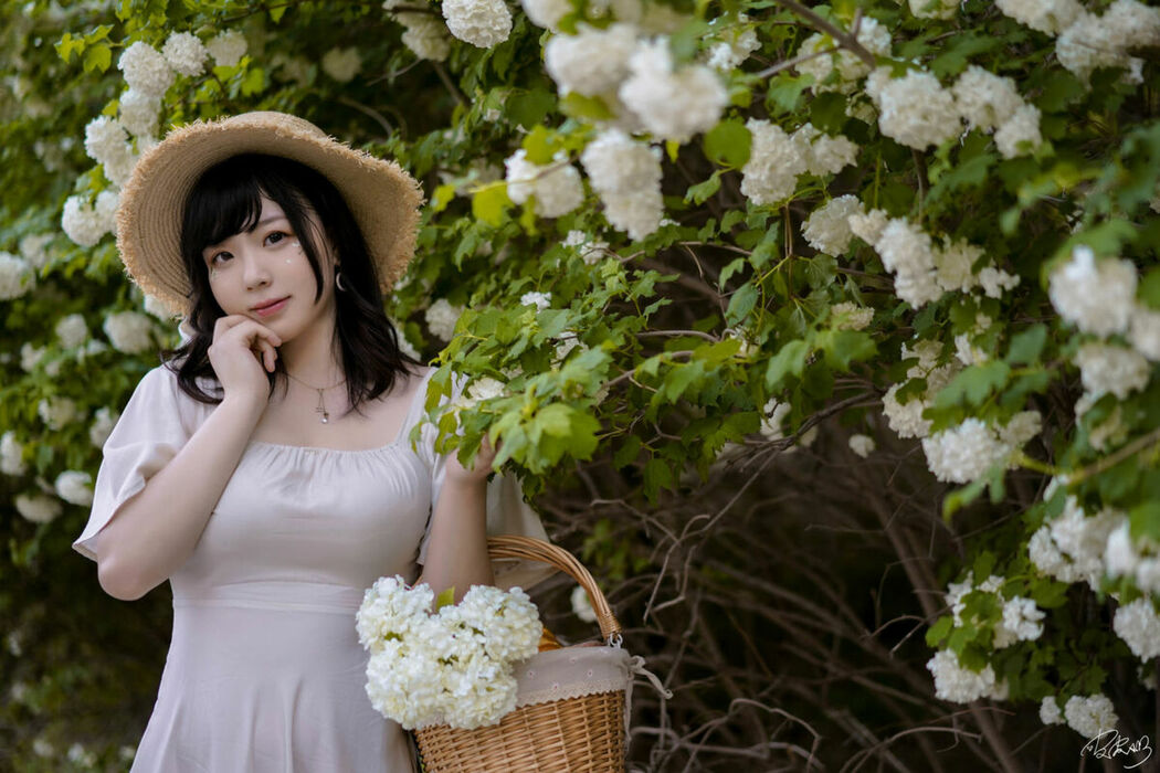 Coser@皮皮奶可可爱了啦 – 绣球花 (37P)