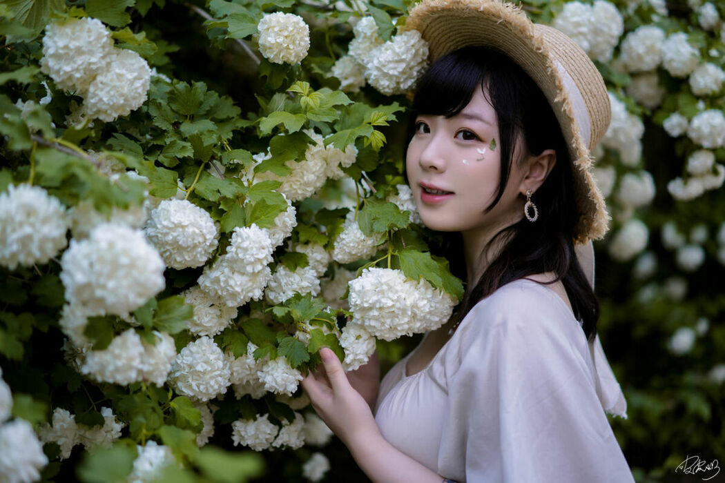 Coser@皮皮奶可可爱了啦 – 绣球花 (37P)