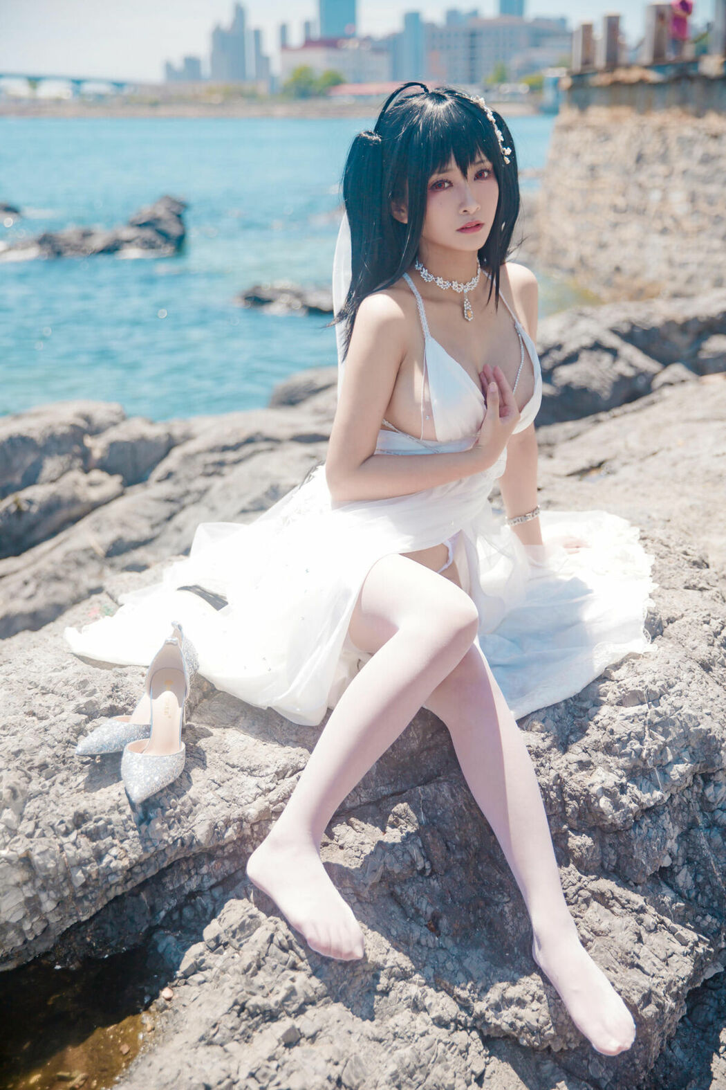 Coser@洛璃LoLiSAMA – 大凤花嫁 (45P)