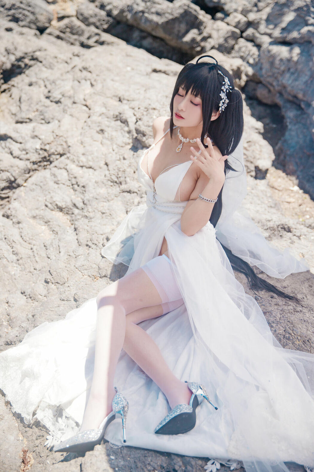 Coser@洛璃LoLiSAMA – 大凤花嫁 (45P)