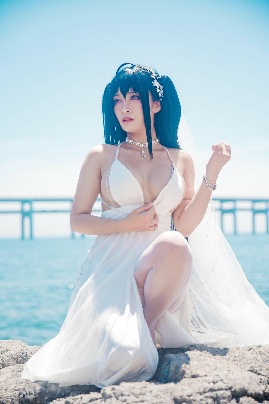 Coser@洛璃LoLiSAMA – 大凤花嫁 (45P)