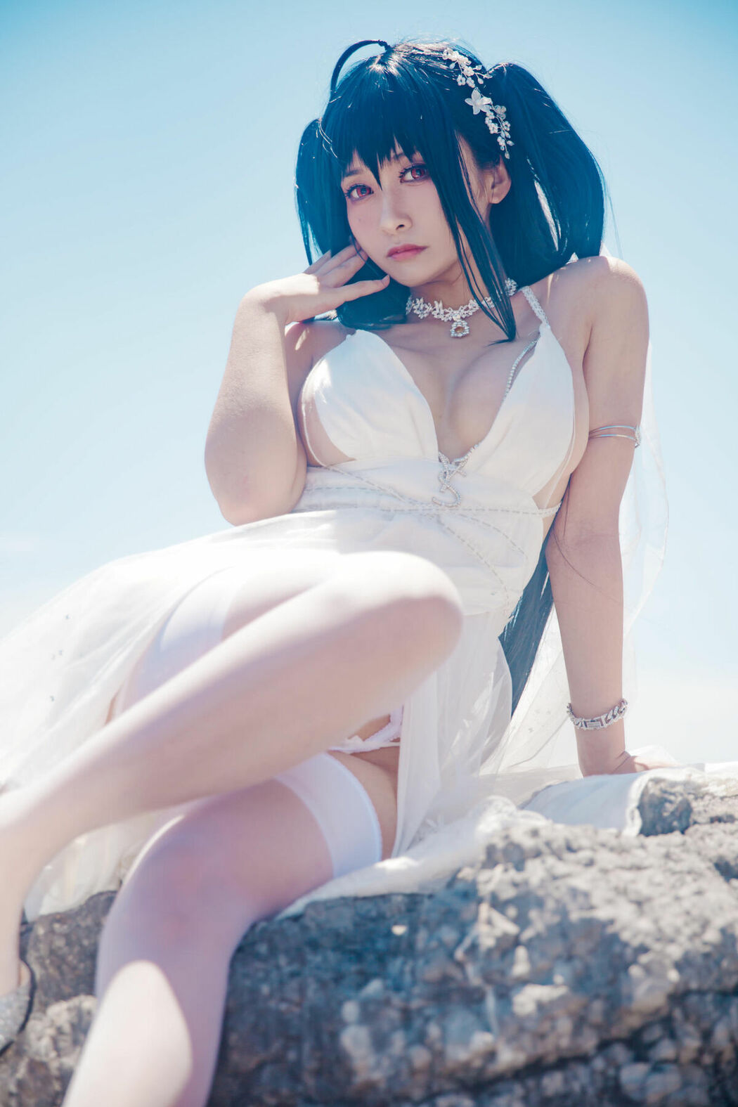 Coser@洛璃LoLiSAMA – 大凤花嫁 (45P)