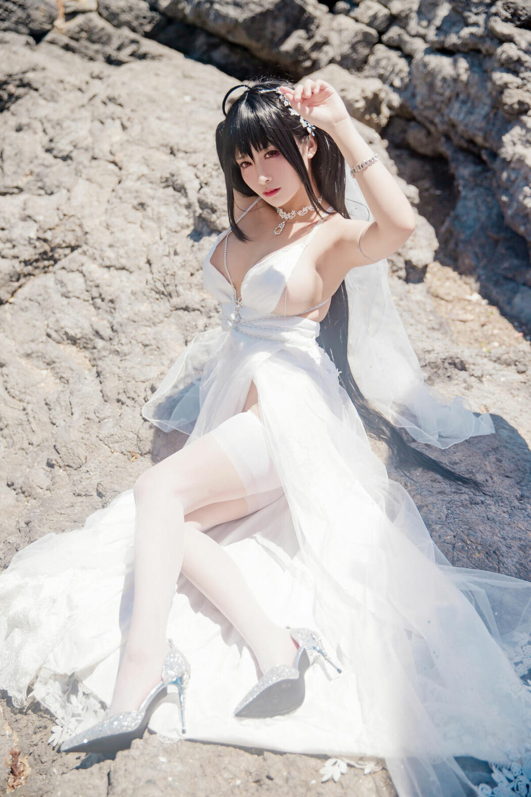 Coser@洛璃LoLiSAMA – 大凤花嫁 (45P)