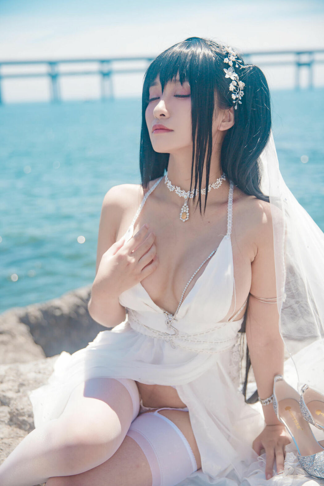 Coser@洛璃LoLiSAMA – 大凤花嫁 (45P)