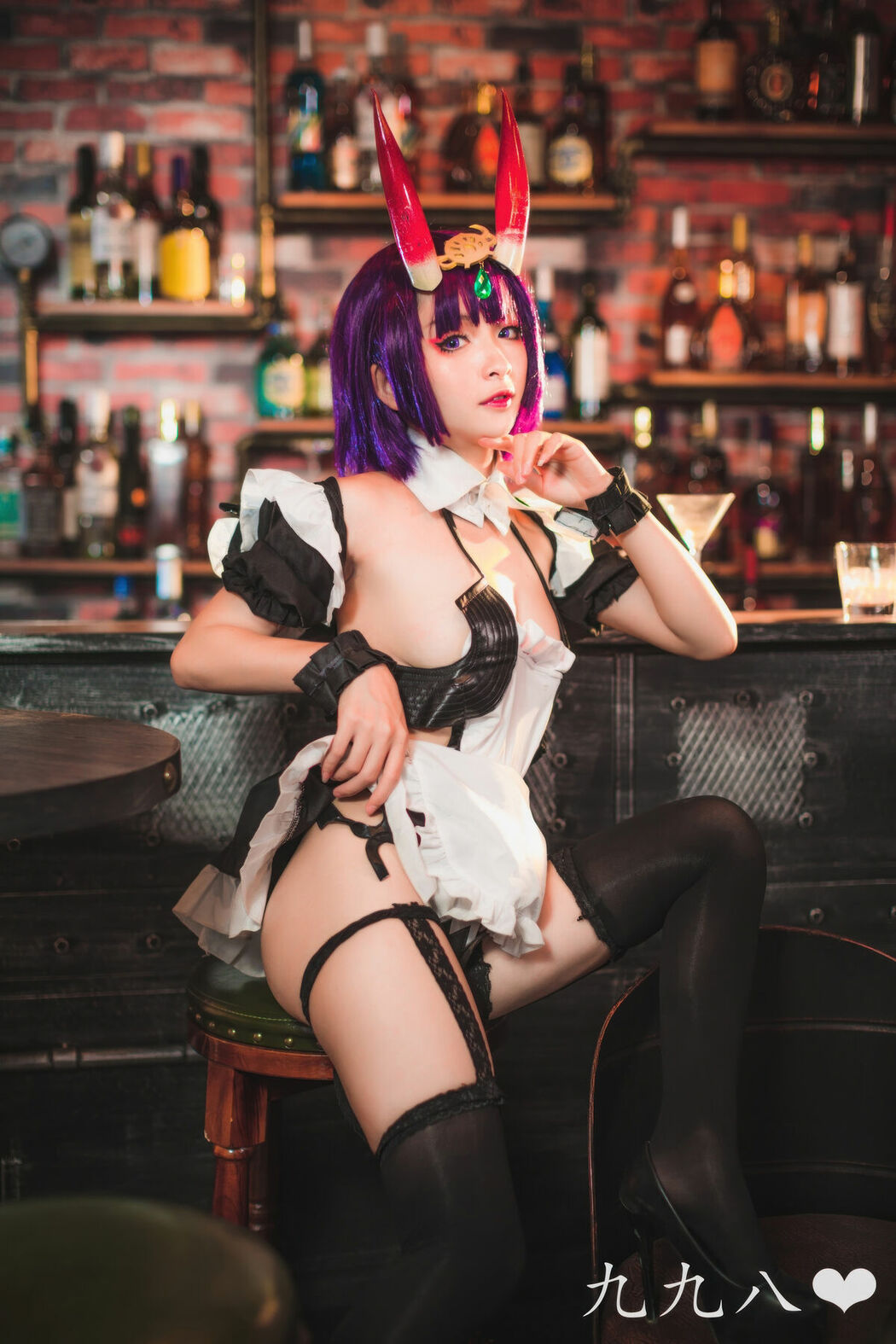 Coser@九九八XY – 酒吞女仆 (71P)