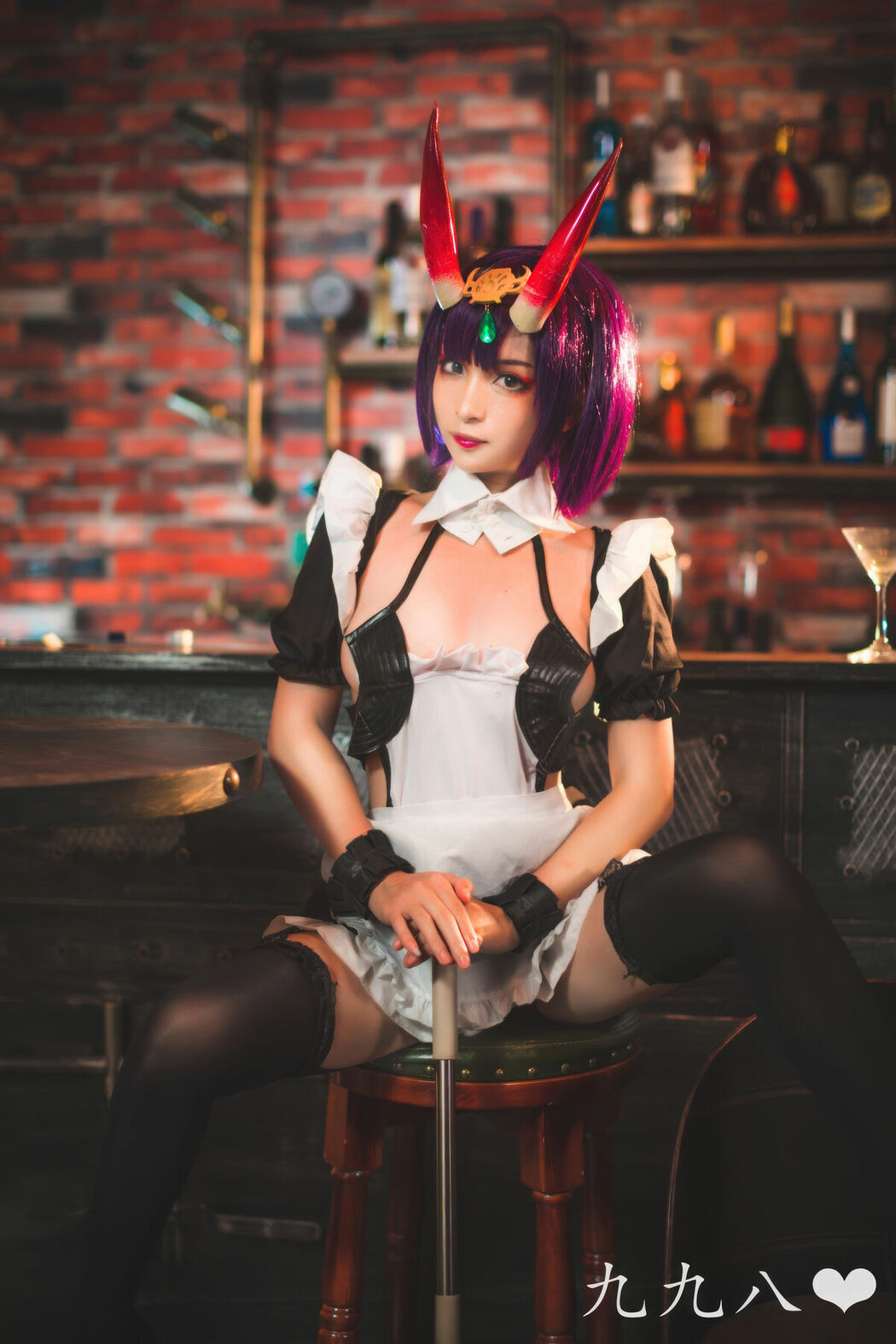 Coser@九九八XY – 酒吞女仆 (71P)