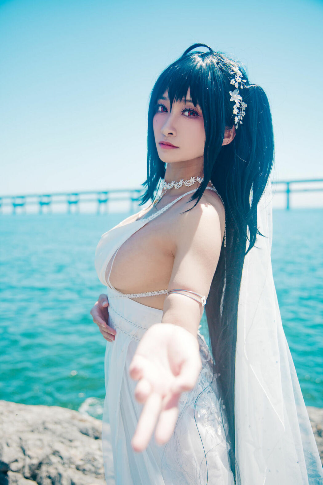 Coser@洛璃LoLiSAMA – 大凤花嫁 (45P)